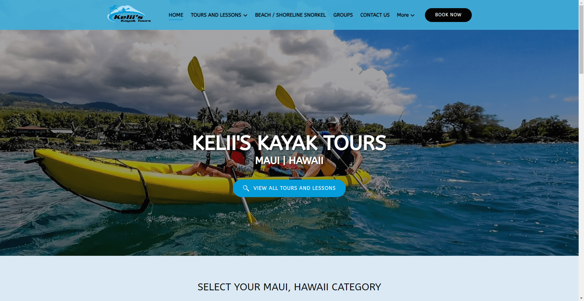 Kelii’s Kayak Tours in Hawaiʻi