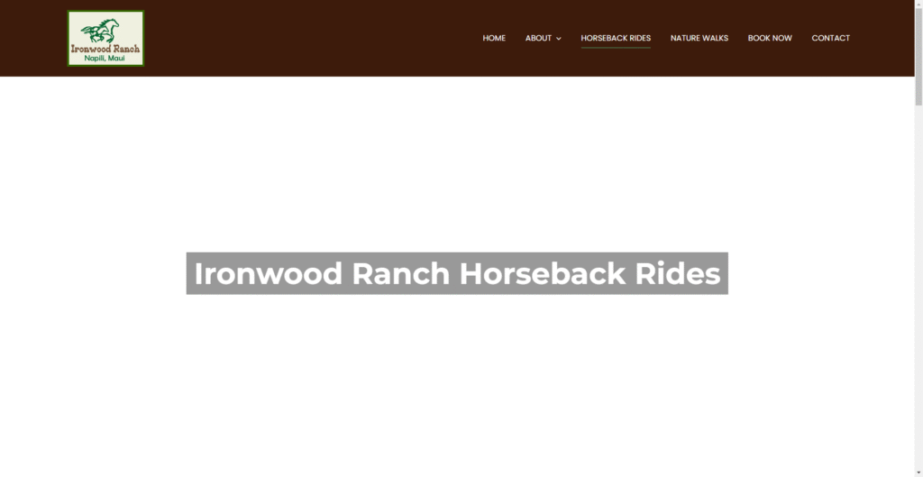 Ironwood Ranch in Hawaiʻi