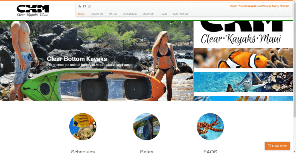 Clear Kayaks Maui in Hawaiʻi