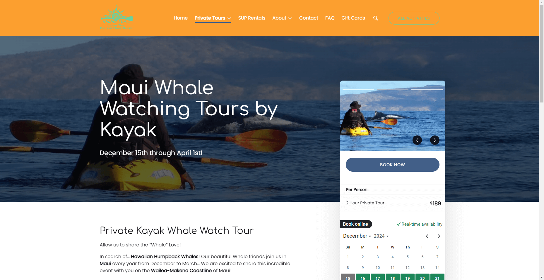 Paddle On! Maui – Paddle With the Whales in Hawaiʻi