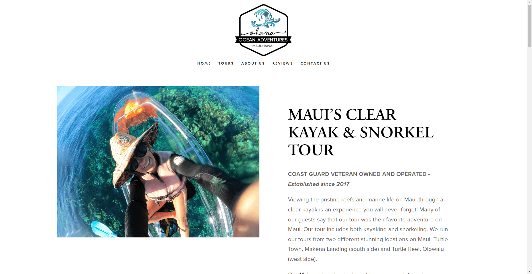 Ohana Ocean Adventures in Hawaiʻi