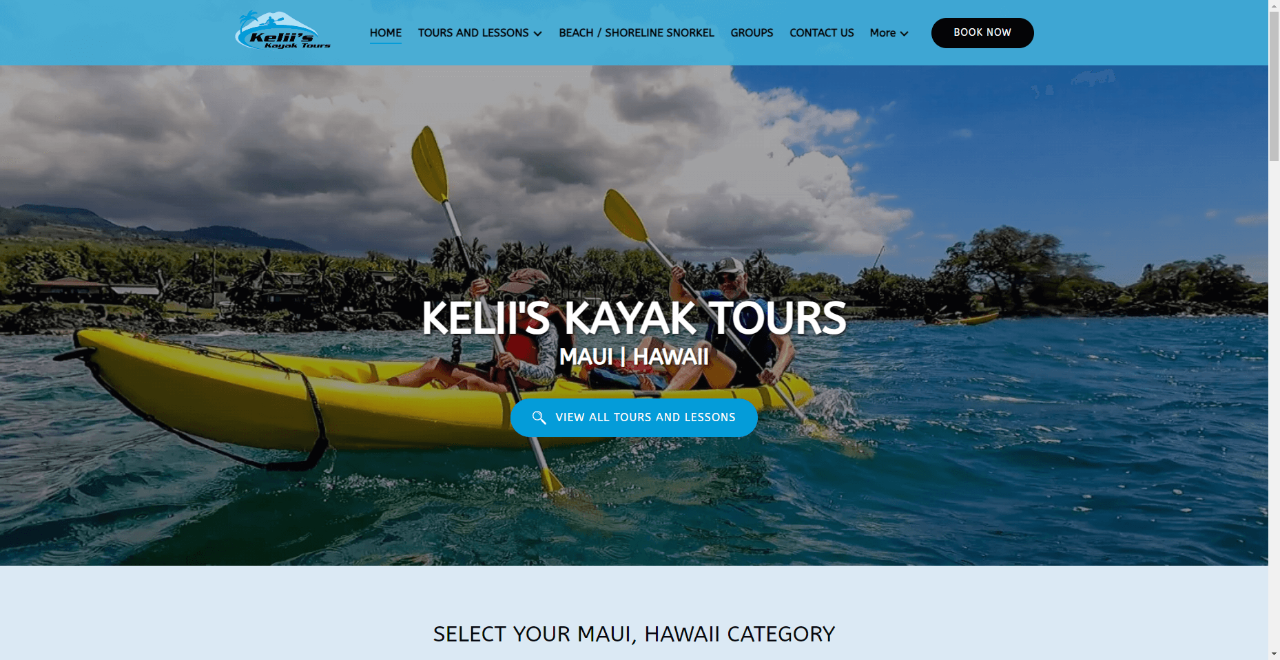 Kelii’s Kayaks in Hawaiʻi