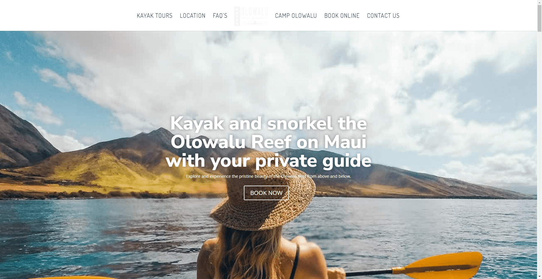 Kayak Olowalu in Hawaiʻi
