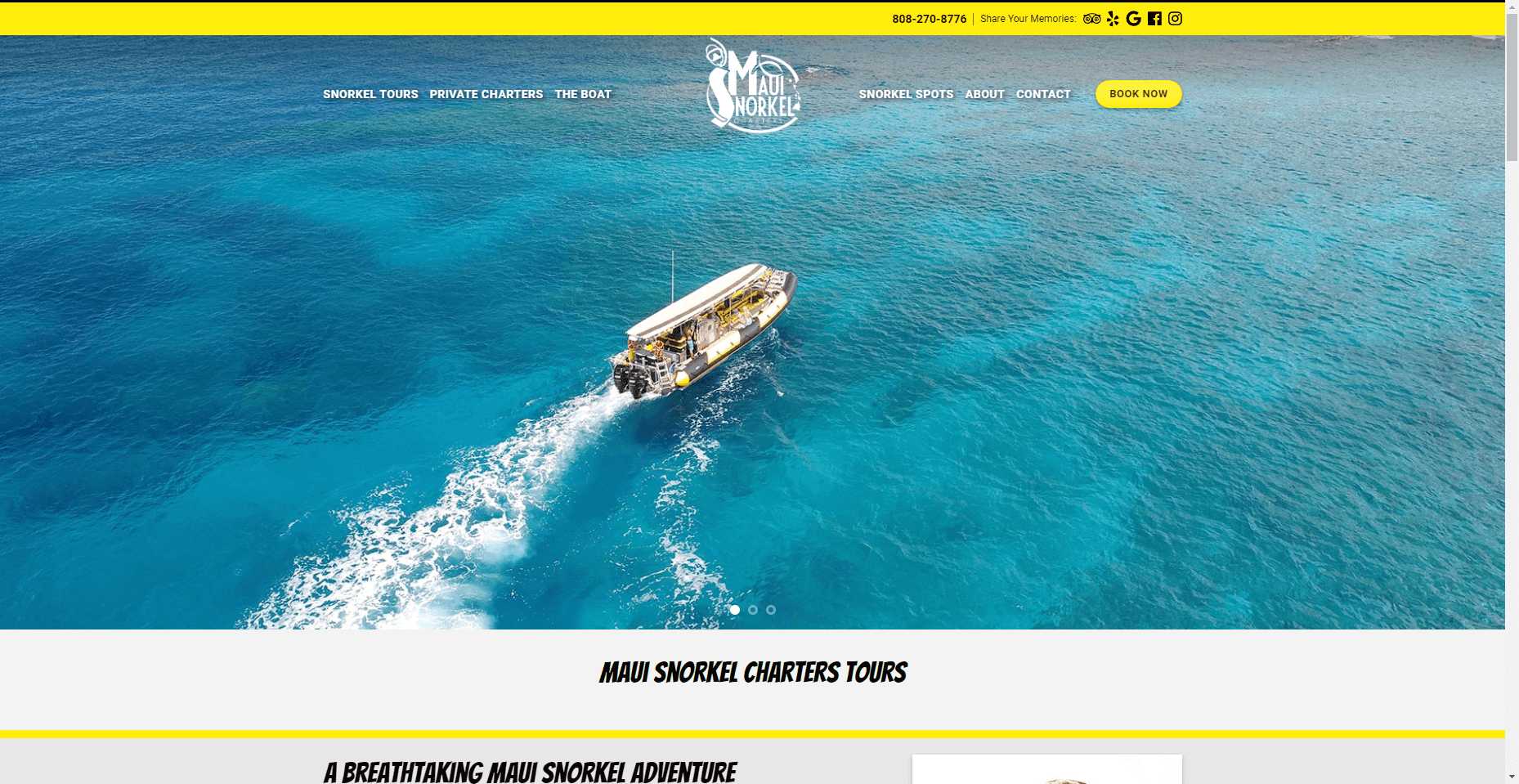 Maui Snorkel Charters in Hawaiʻi