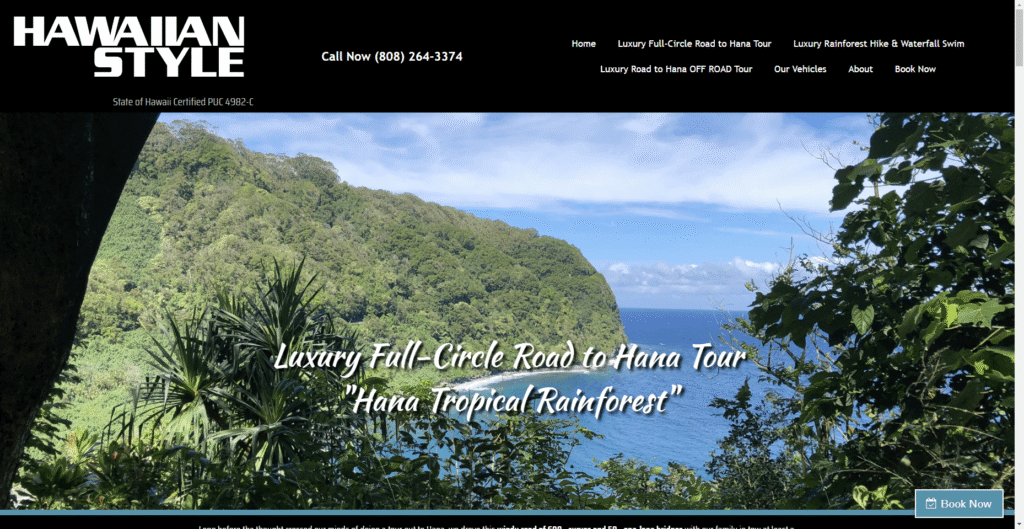 Hawaiian Style Tours – Luxury Full Circle Road to Hana Tour in Hawaiʻi