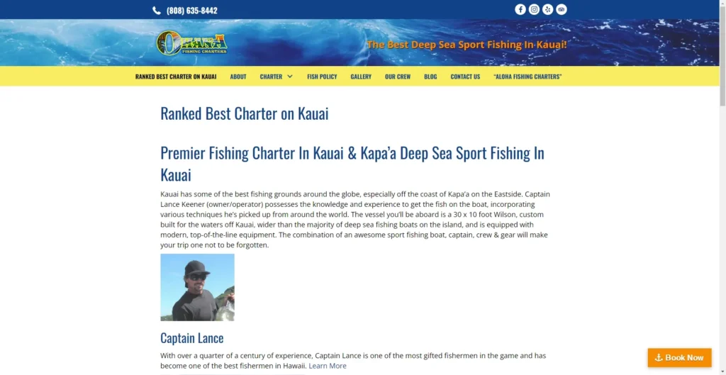 Ohana Fishing Charters in Hawaiʻi