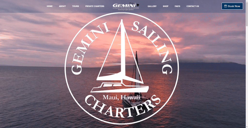 Gemini Sunset Sail in Hawaiʻi