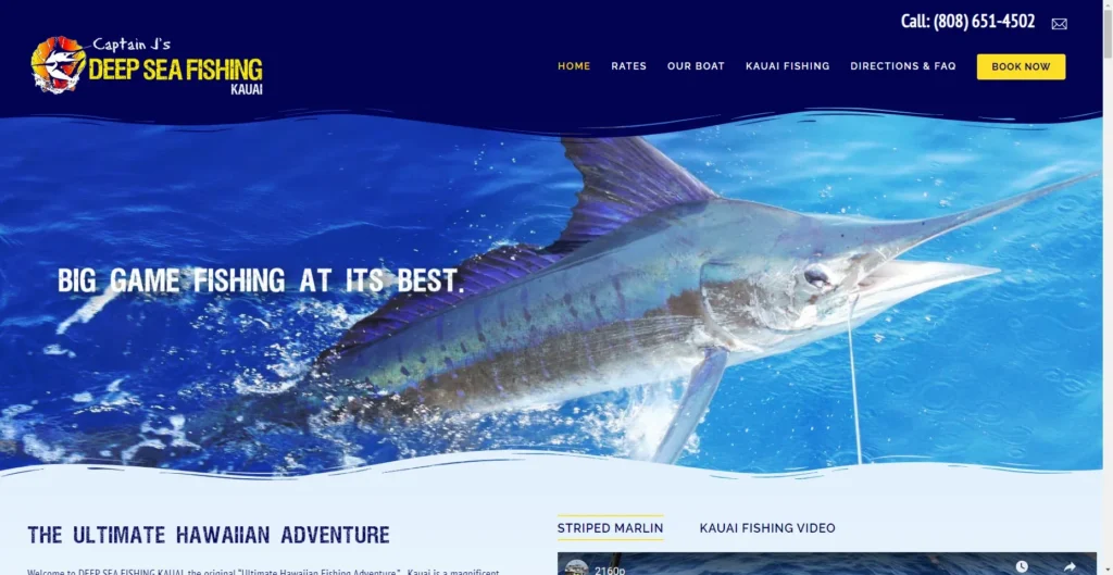 Captain J’s Deep Sea Fishing Kauai in Hawaiʻi