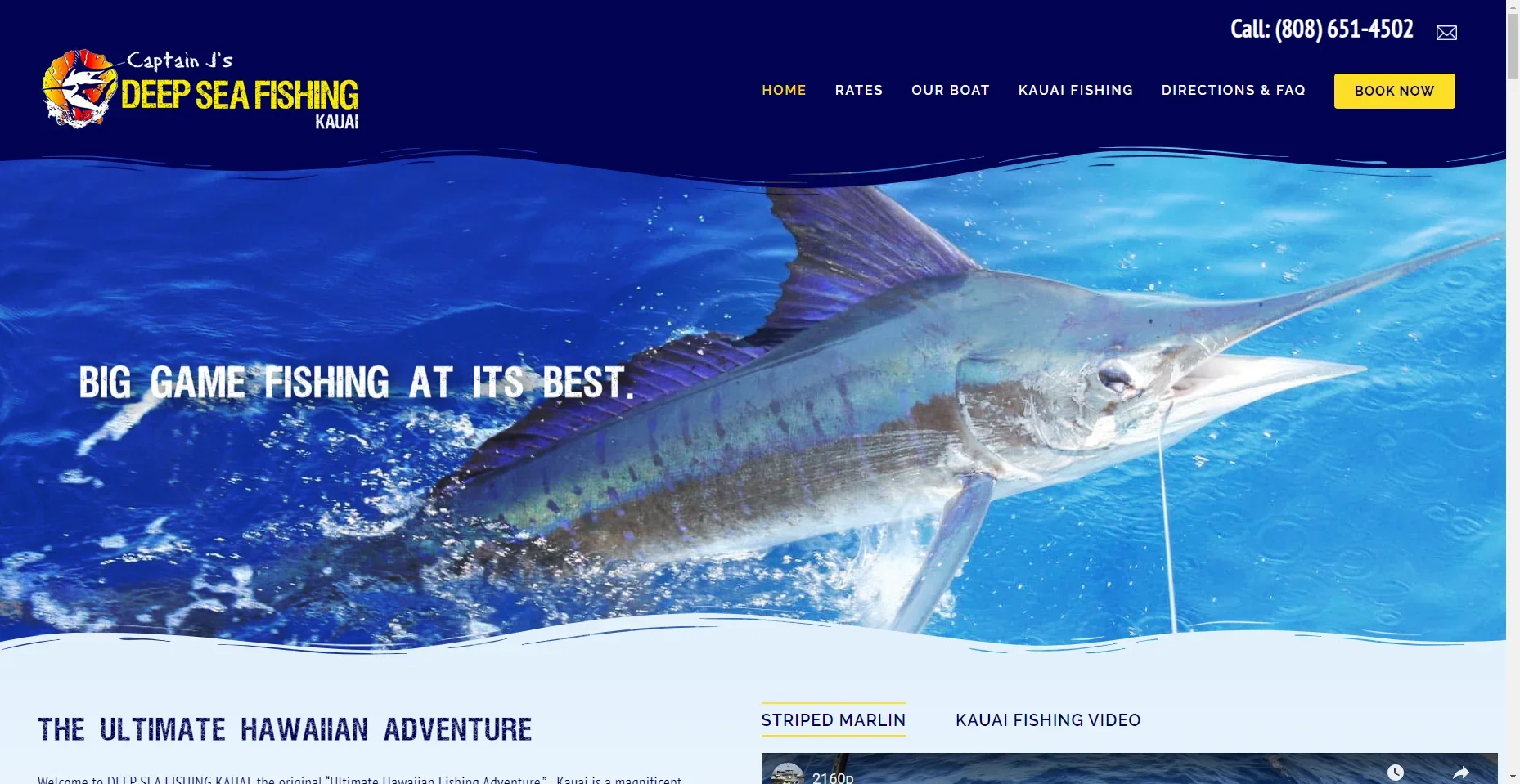 Captain J’s Deep Sea Fishing Kauai in Hawaiʻi