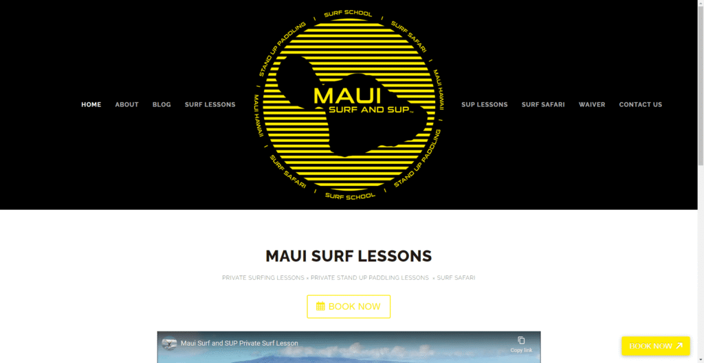 Maui Surf and SUP in Hawaiʻi