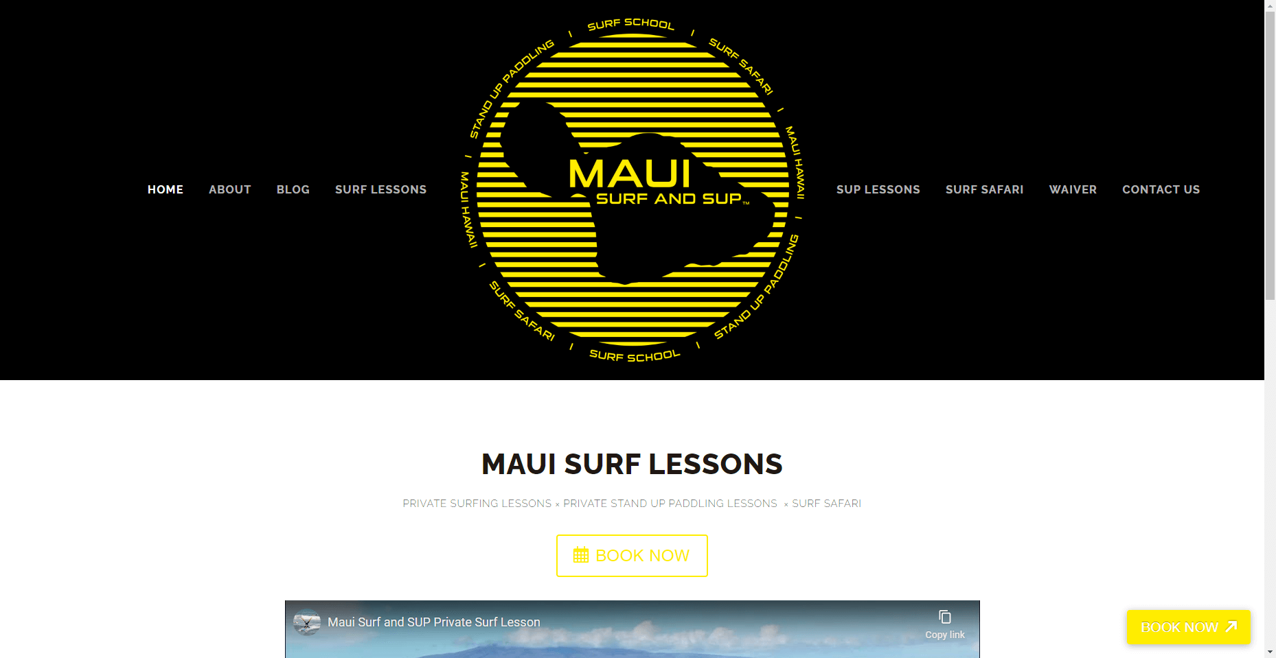 Maui Surf and SUP in Hawaiʻi