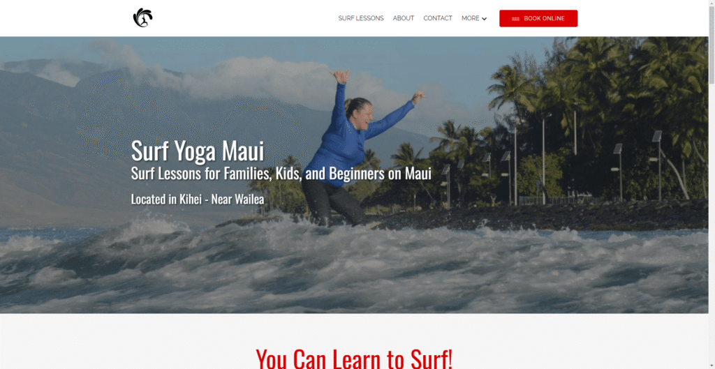 Surf Yoga Surf Lessons in Hawaiʻi