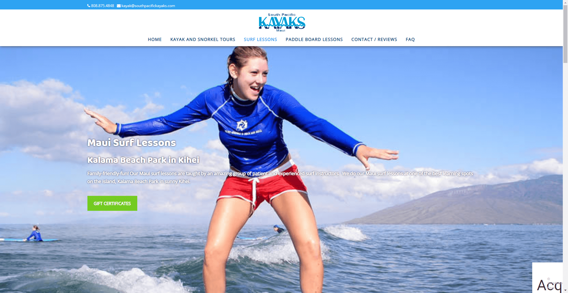 South Pacific Kayaks in Hawaiʻi