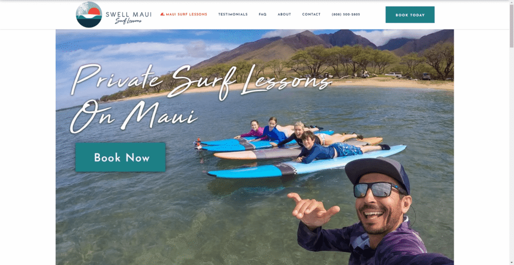 Swell Maui Surf Lessons in Hawaiʻi