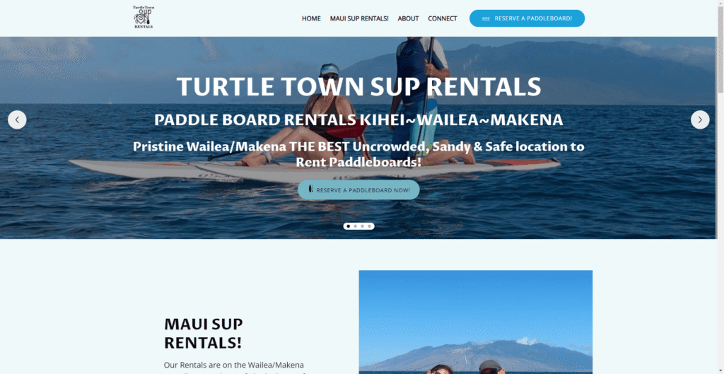 Turtle Town SUP Rentals in Hawaiʻi