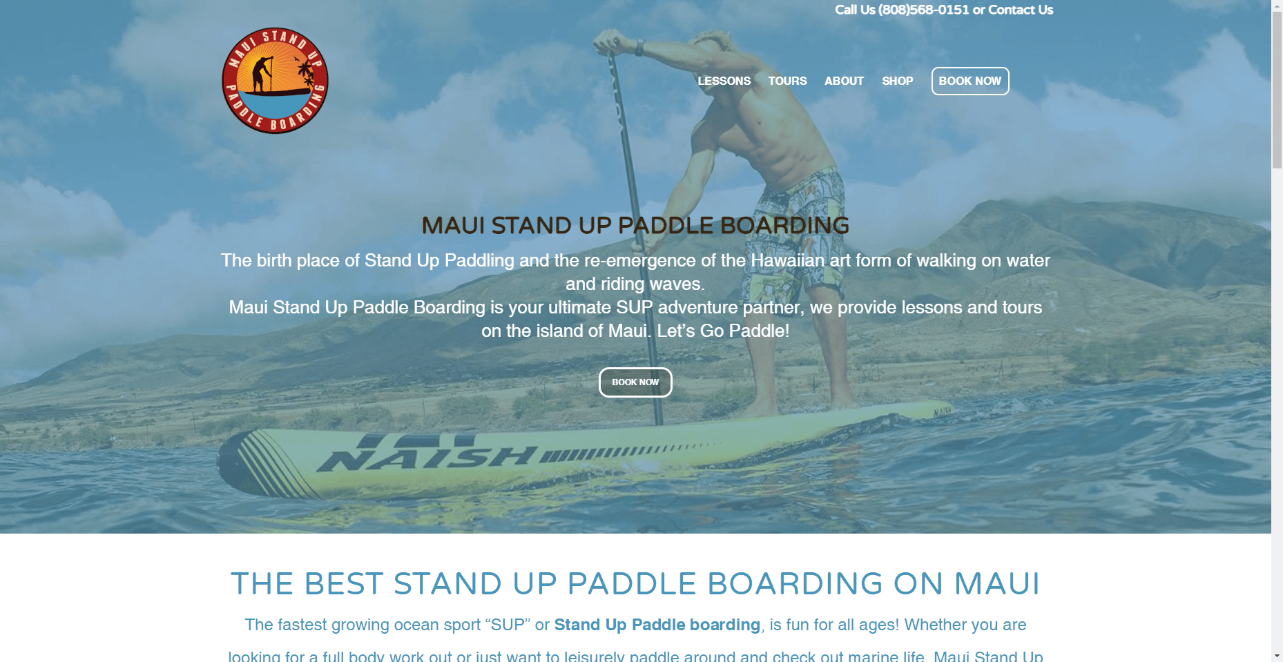 Maui Stand Up Paddle Adventures in Hawaiʻi
