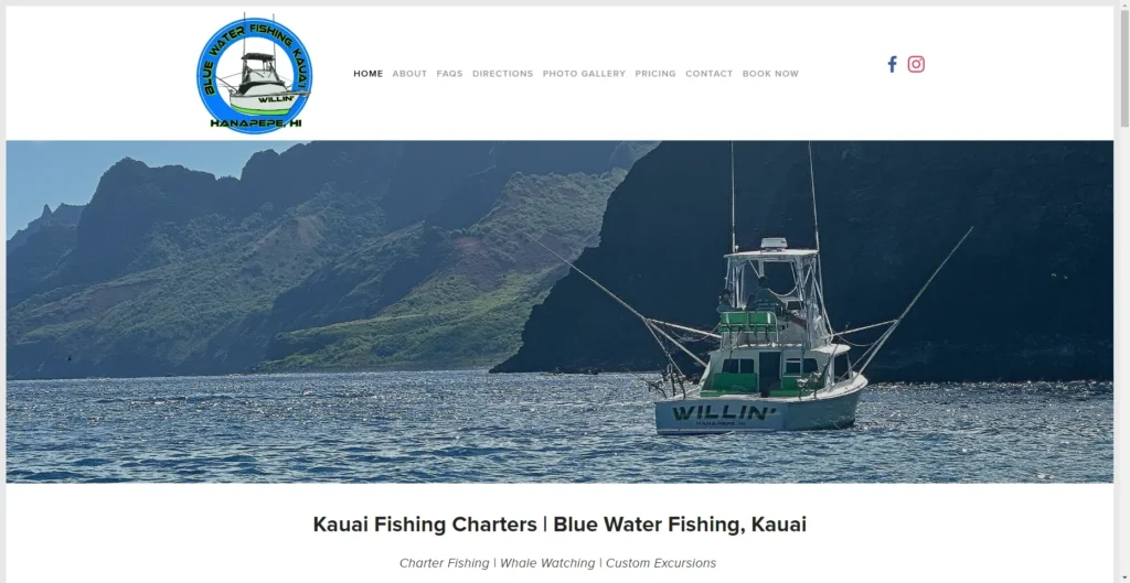Blue Water Fishing Charters in Hawaiʻi