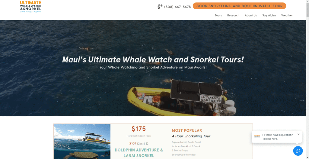 Ultimate Whale Watch in Hawaiʻi