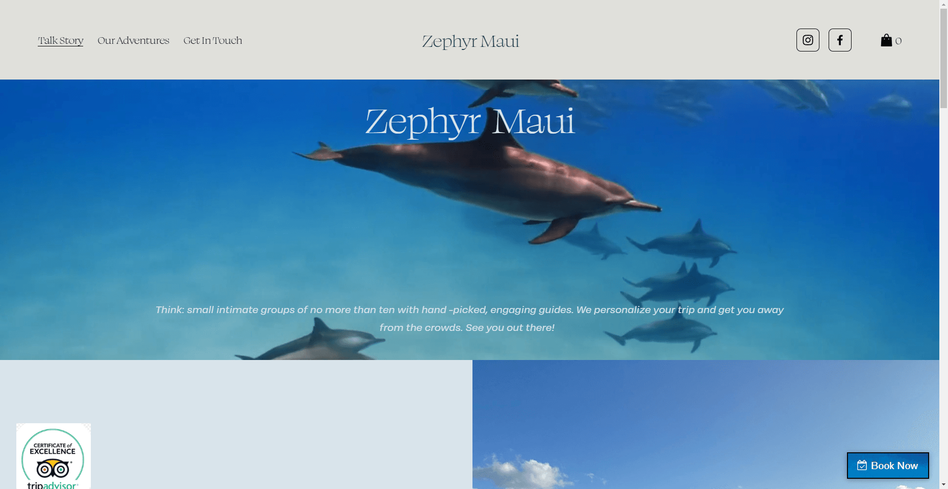 Zephyr Whale Watch in Hawaiʻi