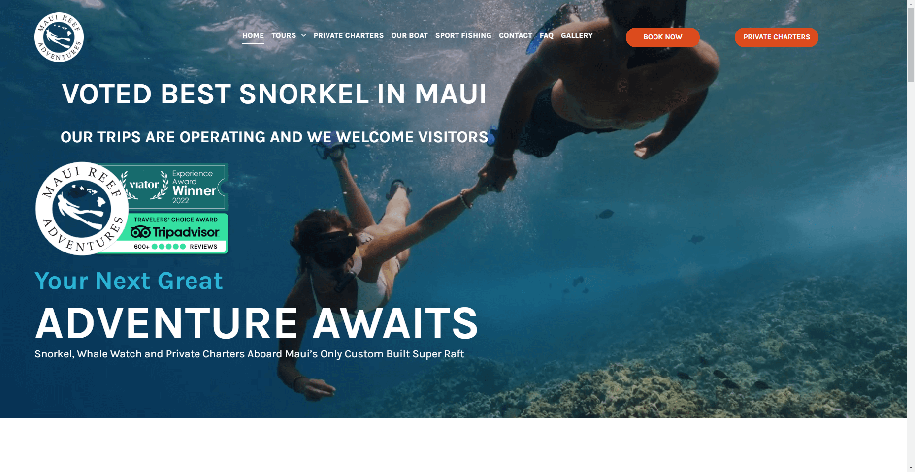Maui Reef Adventures in Hawaiʻi