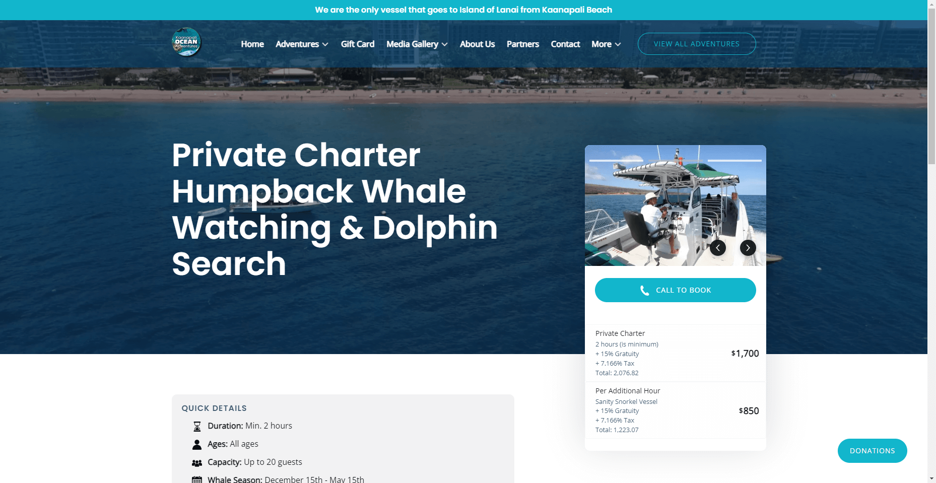 Kaanapali Ocean Adventures in Hawaiʻi