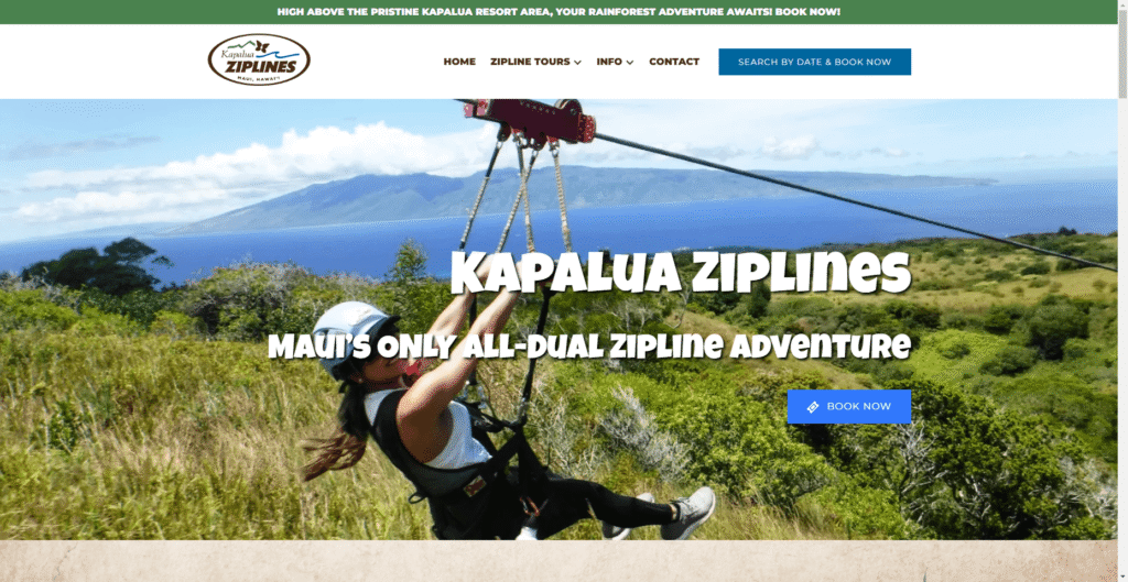 Kapalua Ziplines in Hawaiʻi