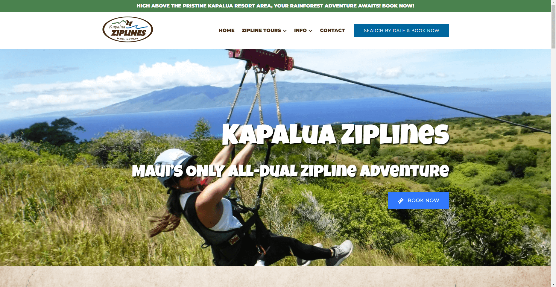 Kapalua Ziplines in Hawaiʻi