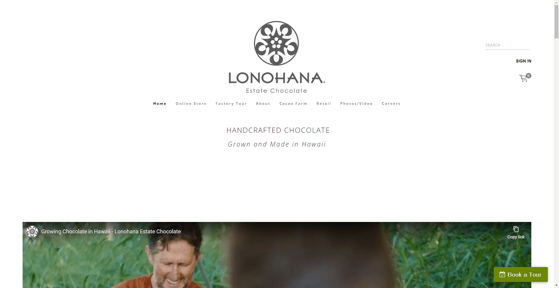 Lolohana Estate Chocolate in Hawaiʻi