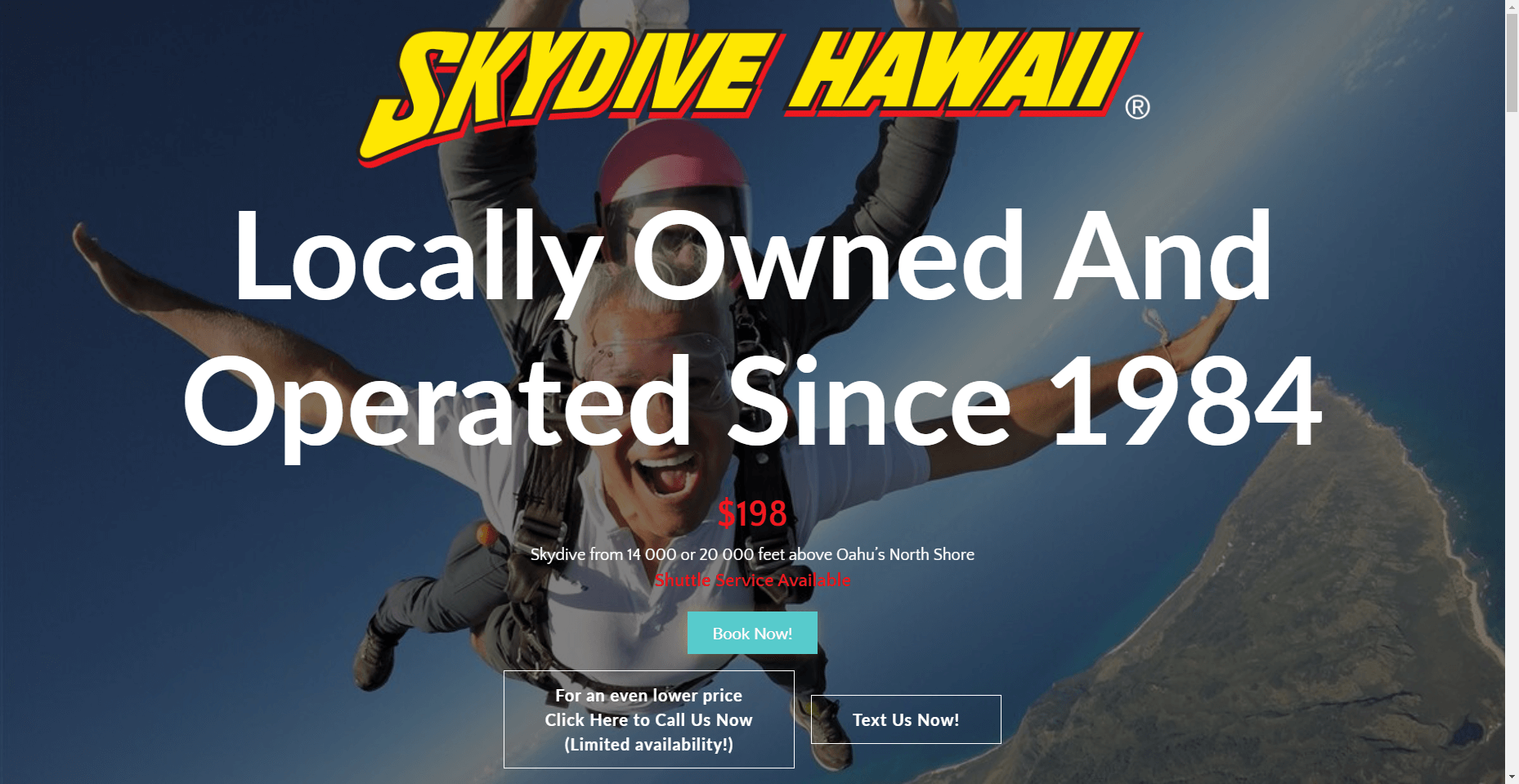 SkyDive Hawaii in Hawaiʻi