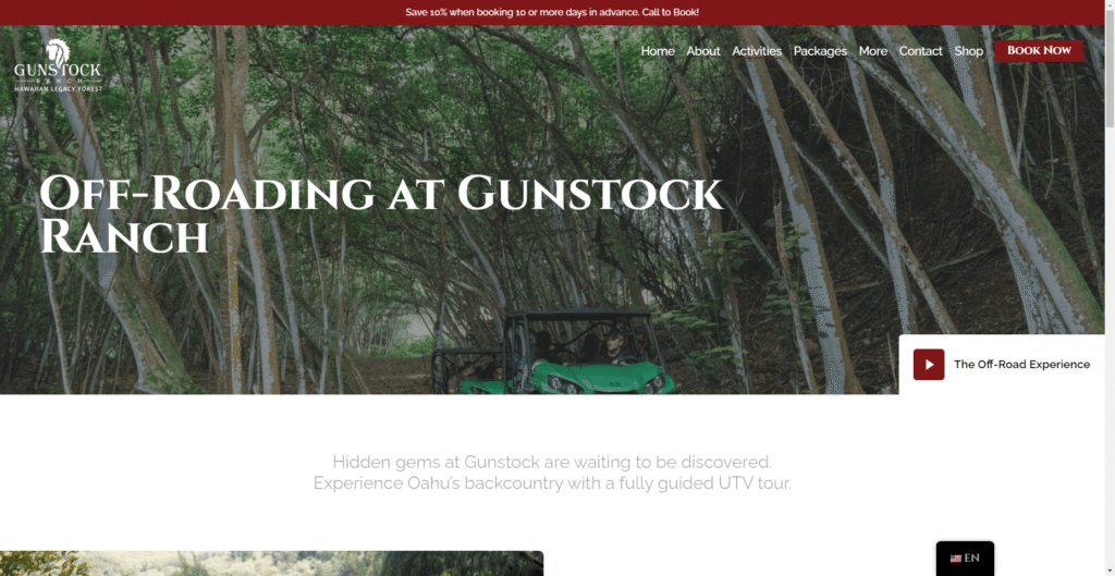Gunstock Ranch in Hawaiʻi