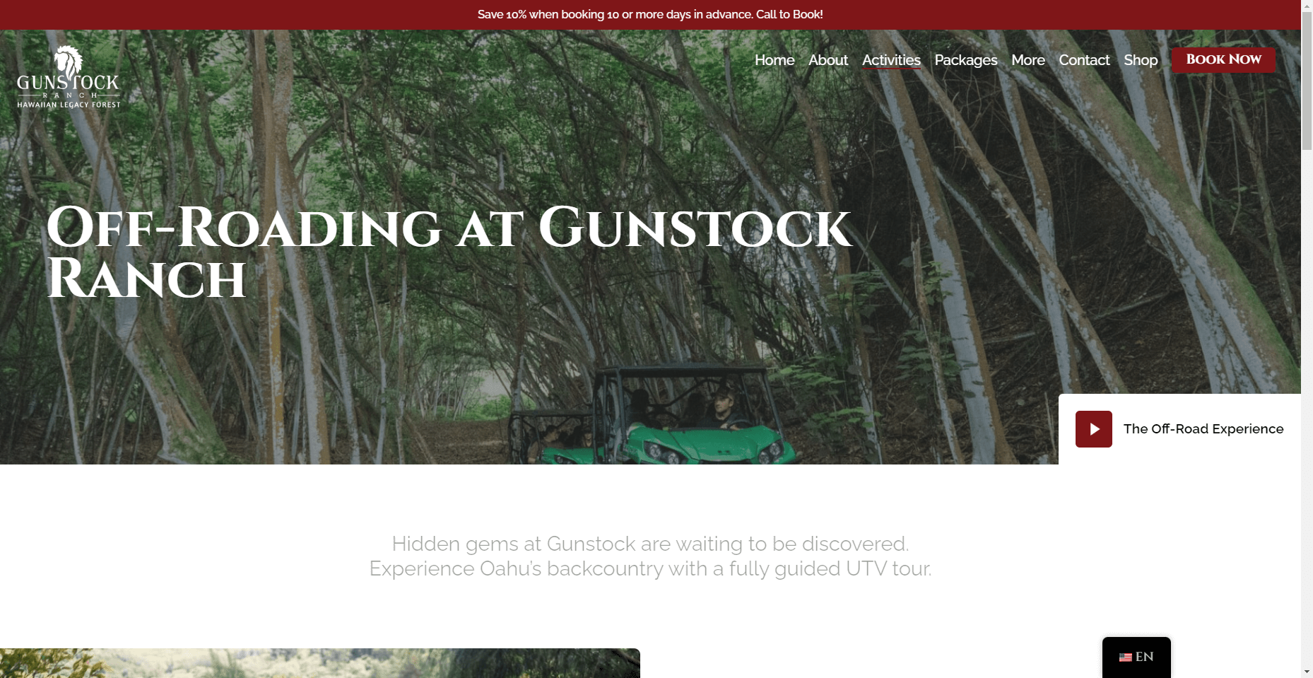Gunstock Ranch in Hawaiʻi