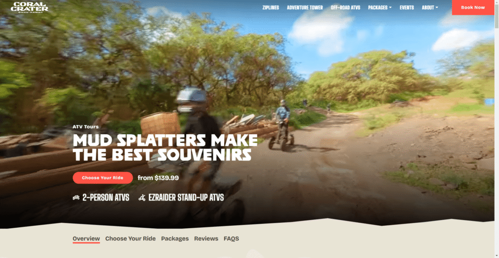 Coral Crater ATV Rides in Hawaiʻi