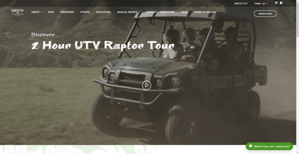 Kualoa Ranch ATV in Hawaiʻi