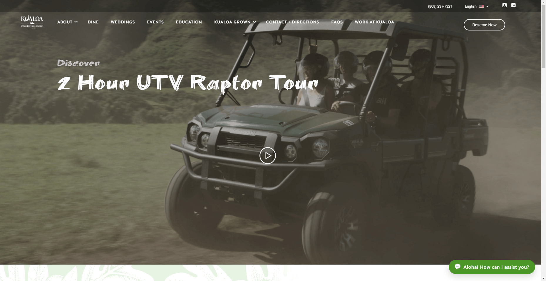 Kualoa Ranch ATV in Hawaiʻi