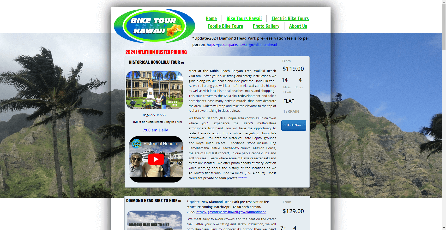 Bike Tour Hawaii in Hawaiʻi