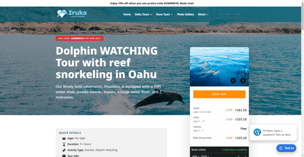 Iruka Hawaii Dolphin in Hawaiʻi