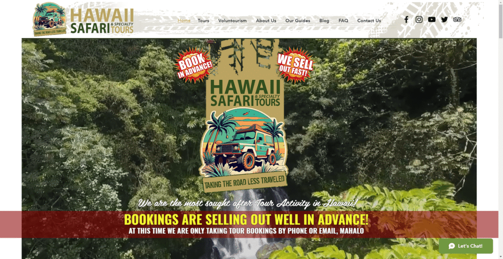 Hawaii Jeep and Specialty Tours in Hawaiʻi
