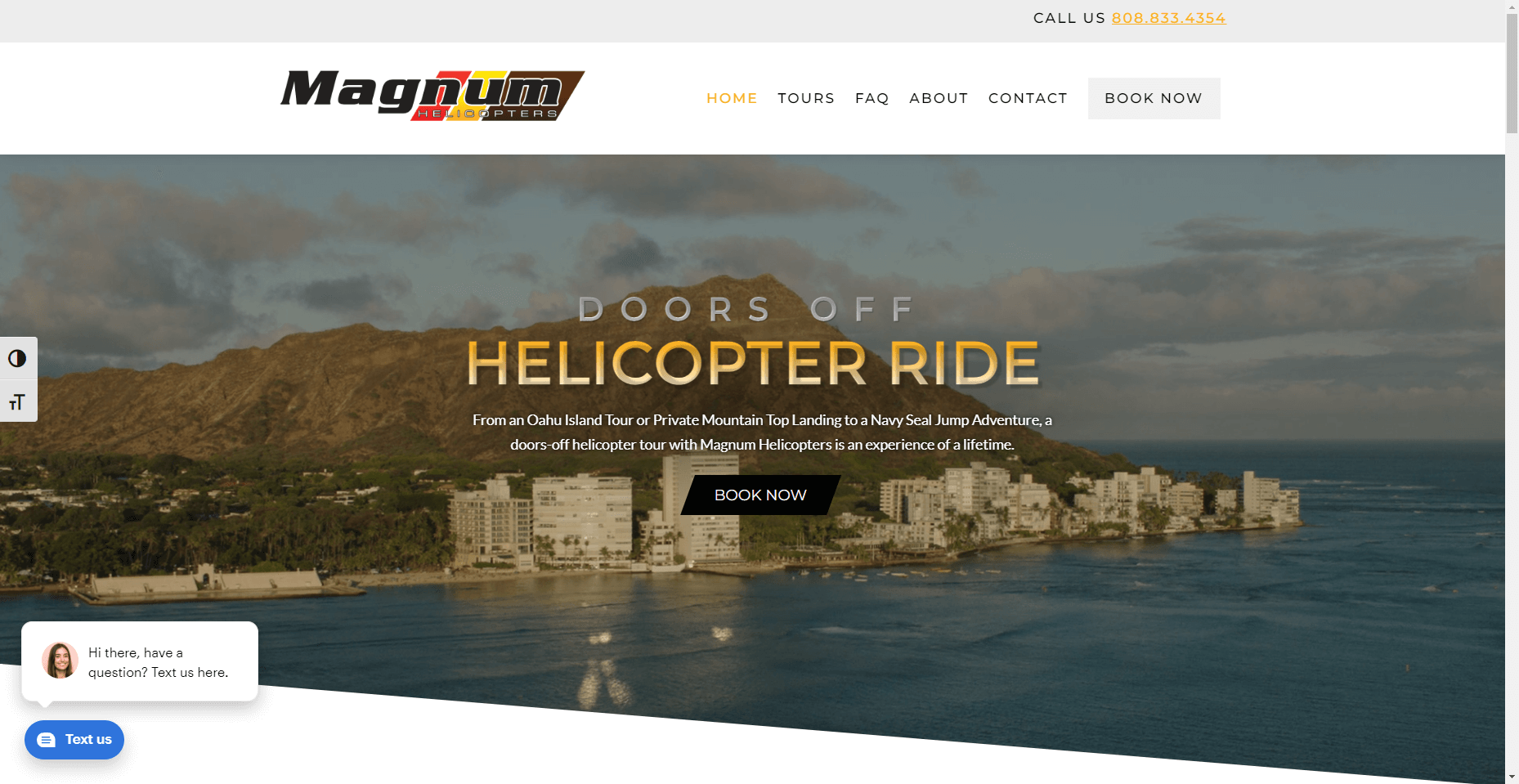 Magnum Helicopter Tours in Hawaiʻi