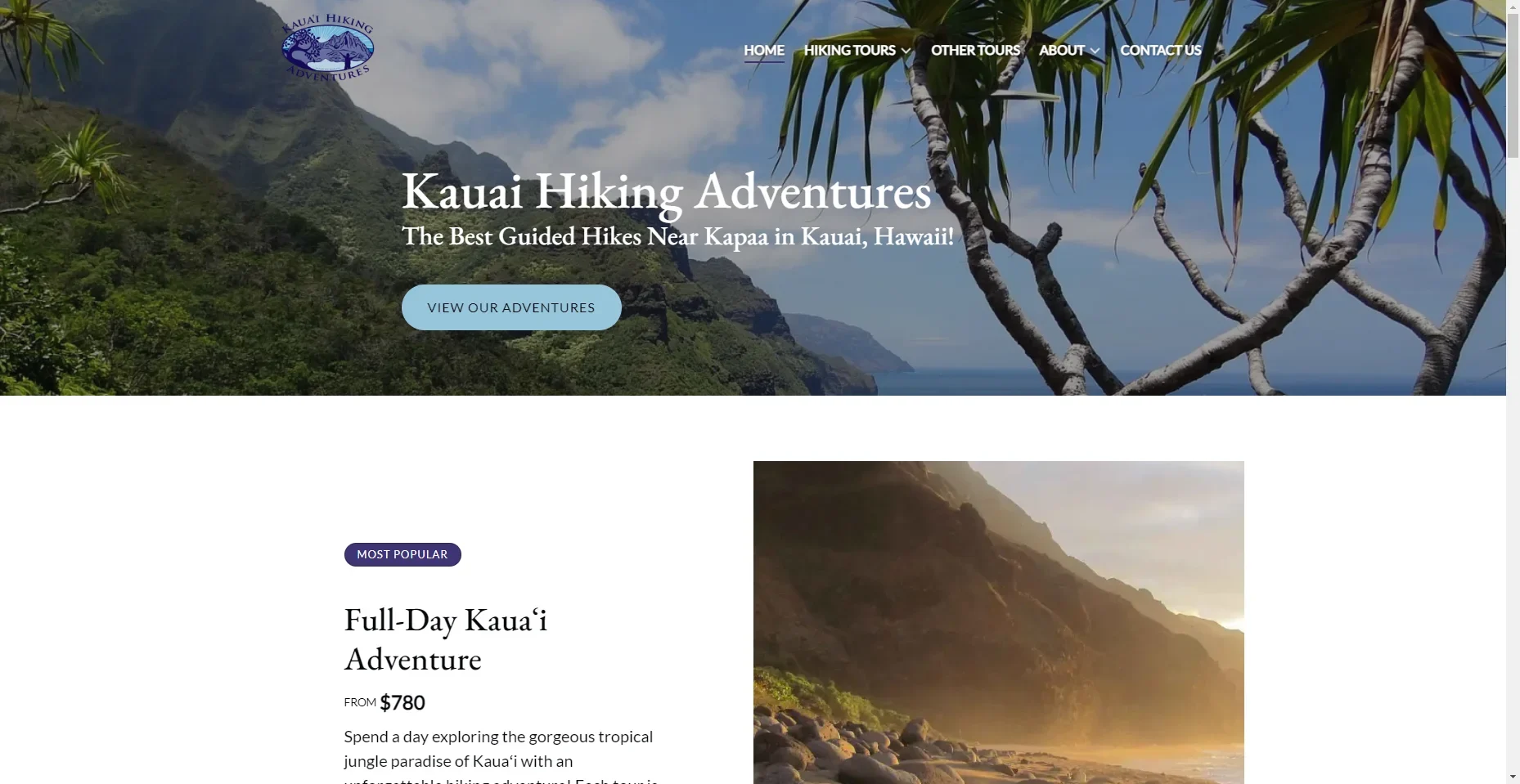 Kauai Hiking Adventures in Hawaiʻi