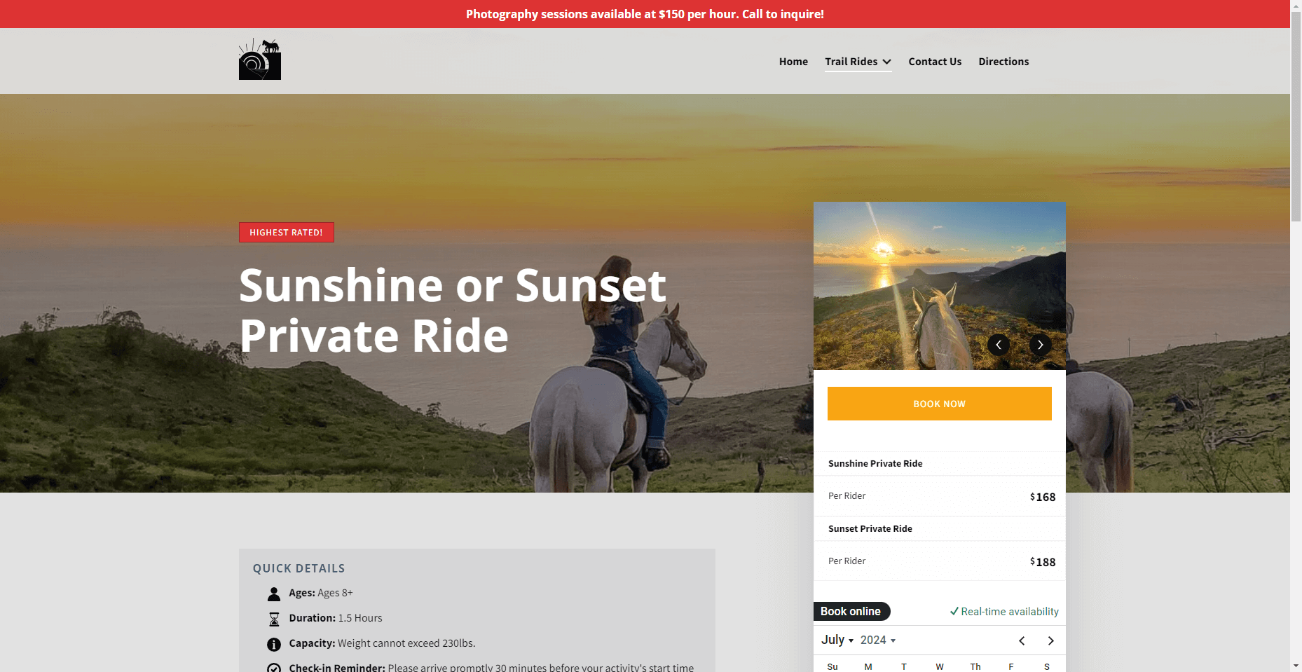 Palehua Trail Rides in Hawaiʻi