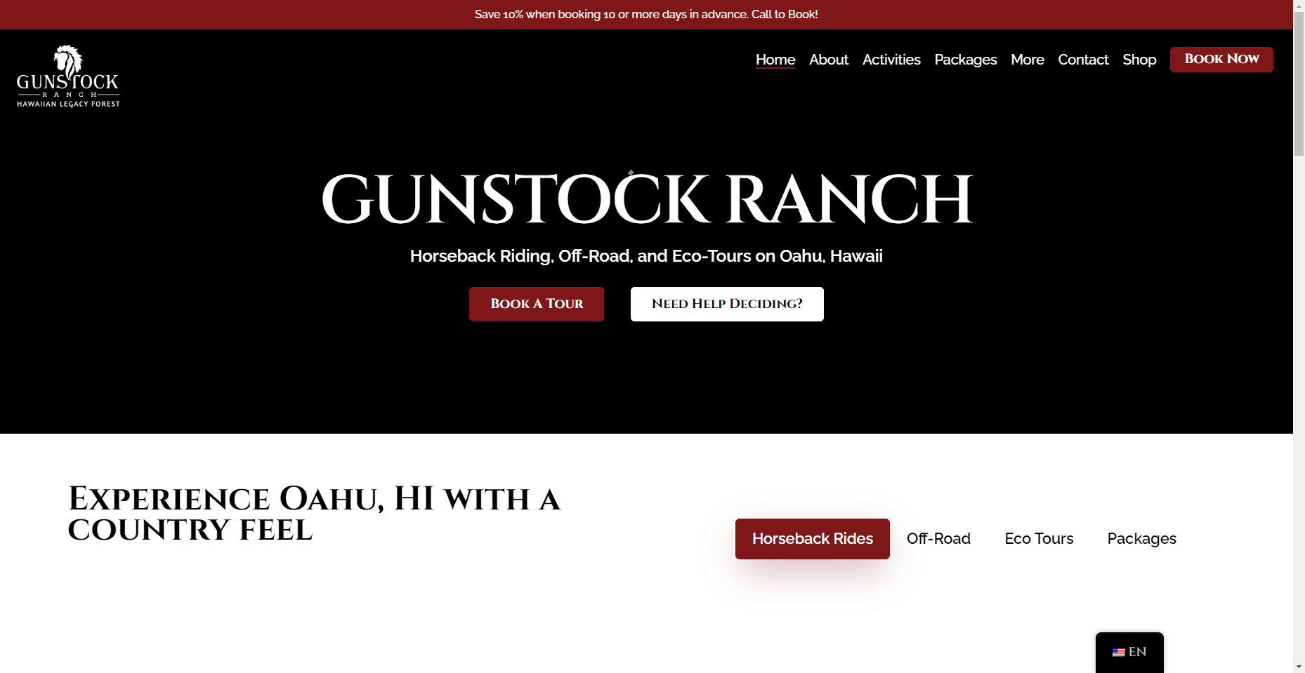 Gunstock Ranch in Hawaiʻi