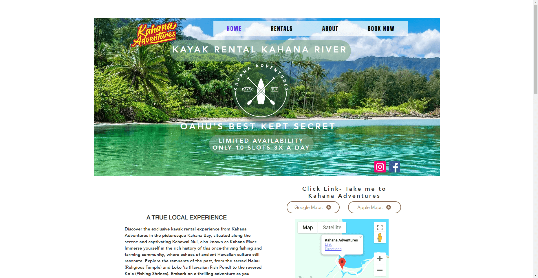 Kahana Adventure in Hawaiʻi