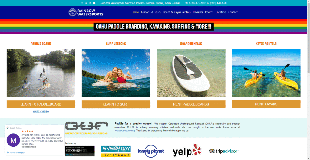 Rainbow Watersports Adventures in Hawaiʻi