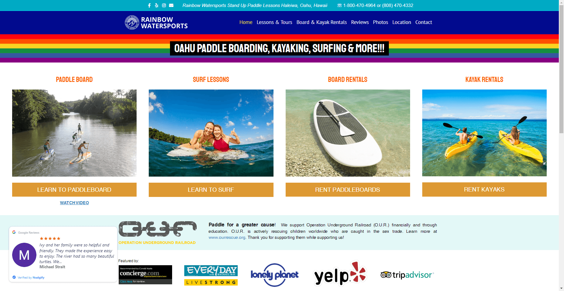 Rainbow Watersports Adventures in Hawaiʻi