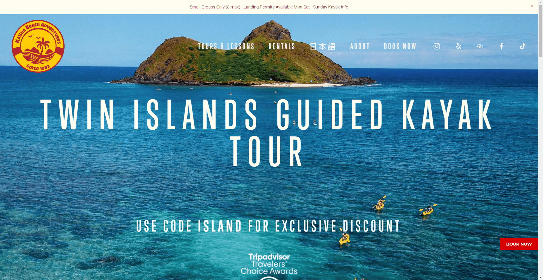 Kailua Beach Adventures in Hawaiʻi