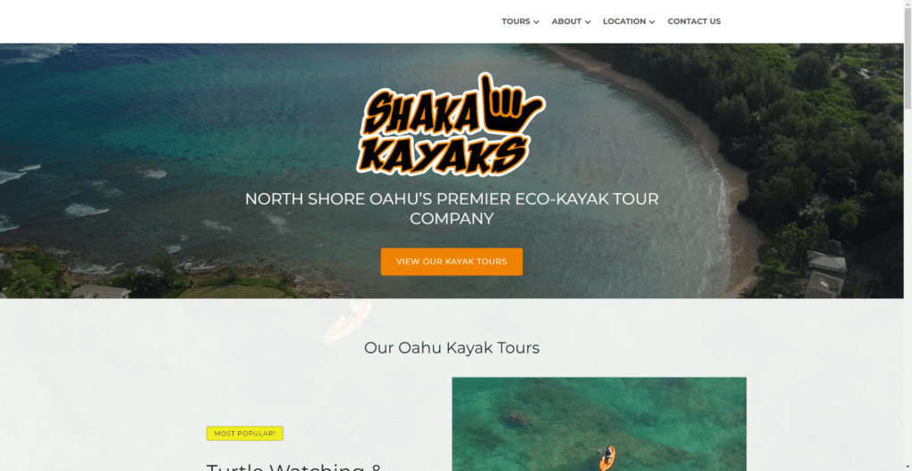 Shaka Kayaks in Hawaiʻi