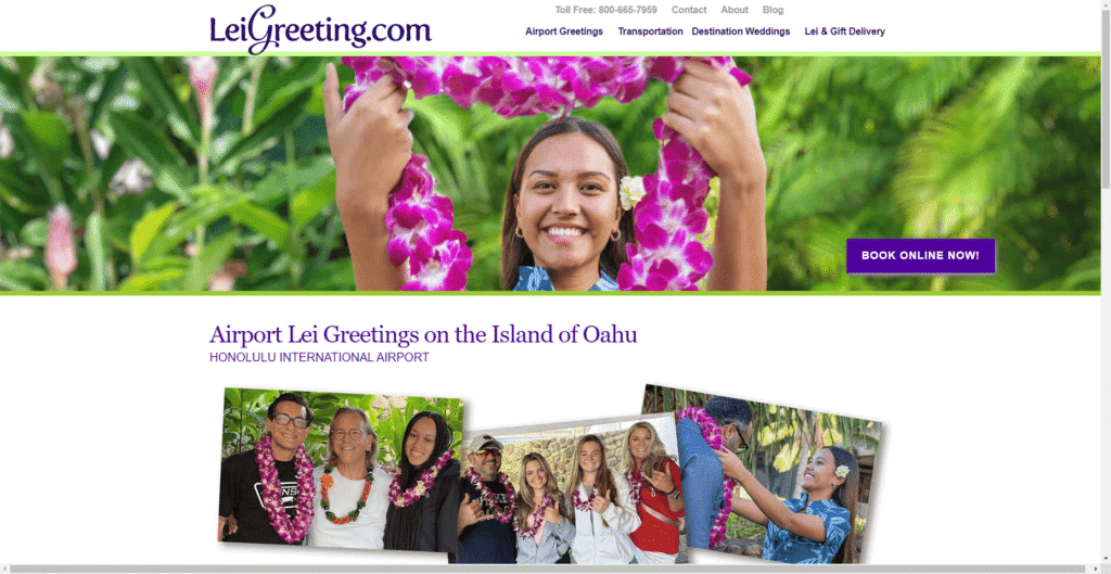 Lei Greeting.com in Hawaiʻi