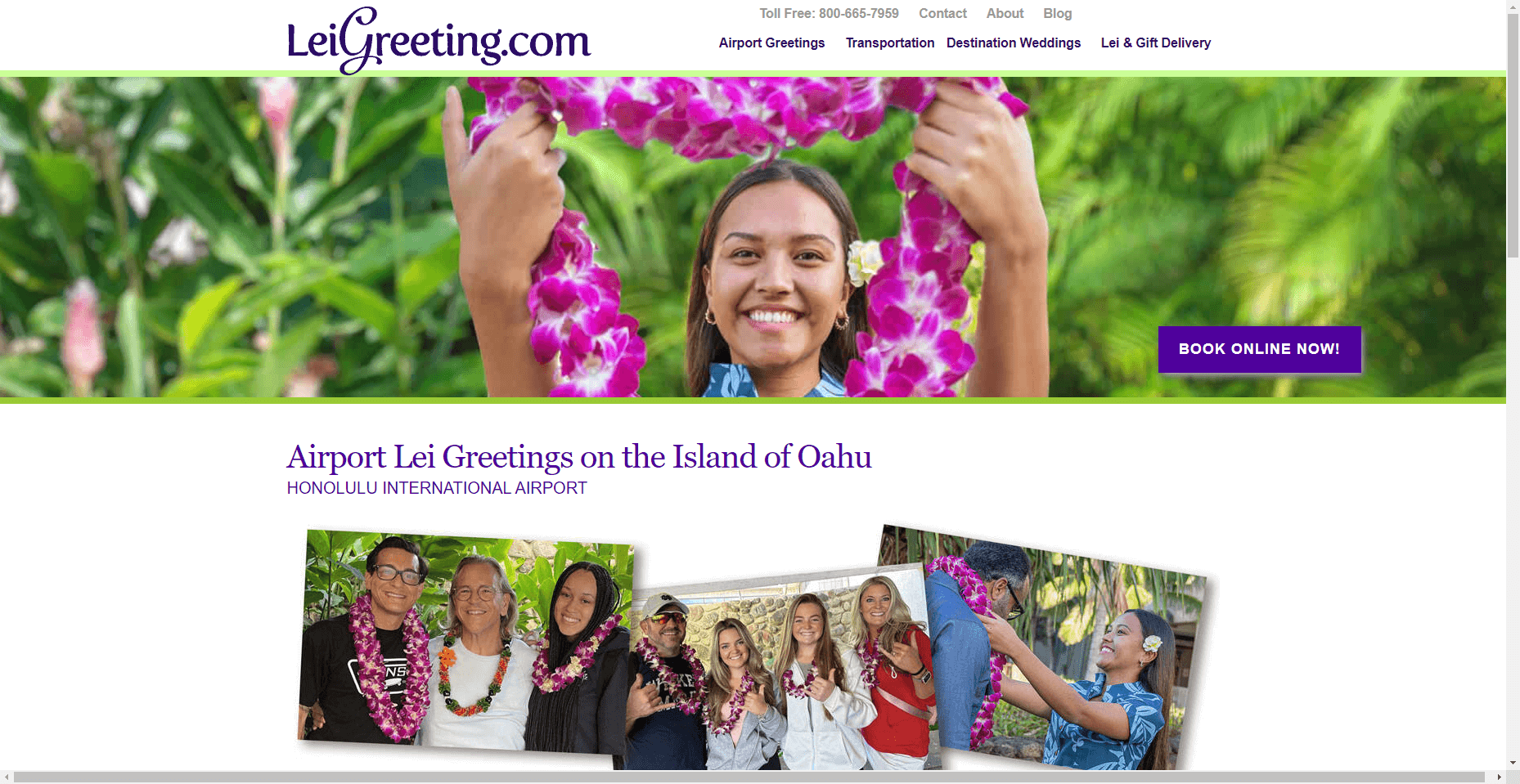 Lei Greeting.com in Hawaiʻi