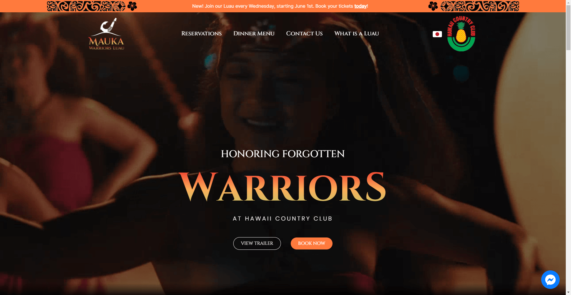 Mauka Warriors Luau in Hawaiʻi