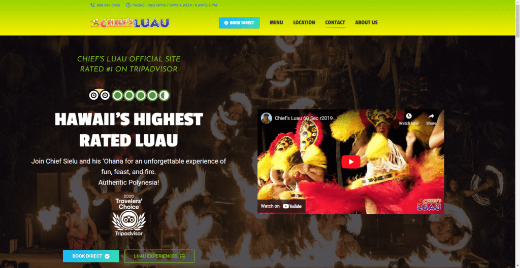 Chief’s Luau in Hawaiʻi